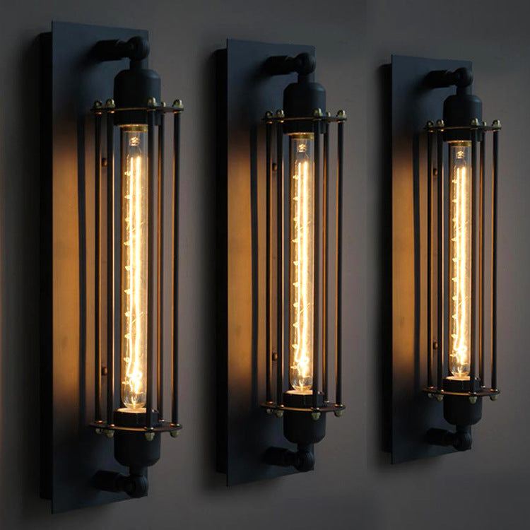 Skorter | Industrial Flute Wall Lamp