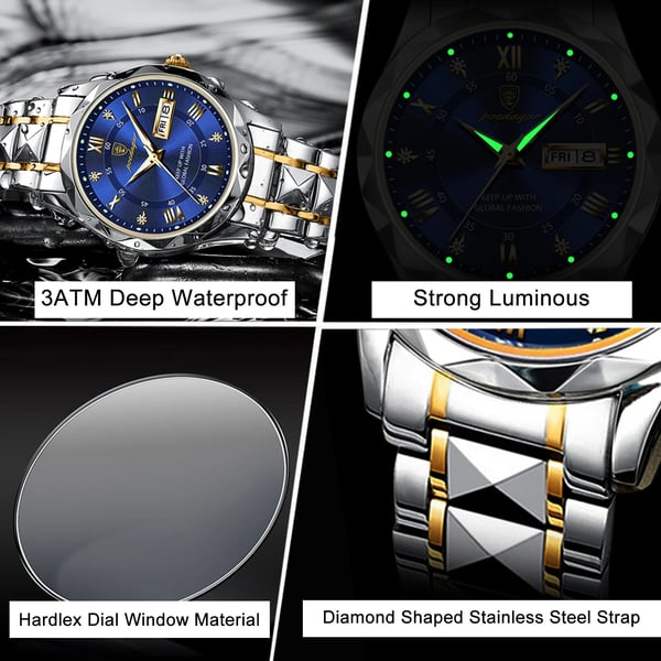 Skorter | 2023 Christmas Sale Hot Sale Waterproof Top Brand Luxury Men's Watch with Luminous