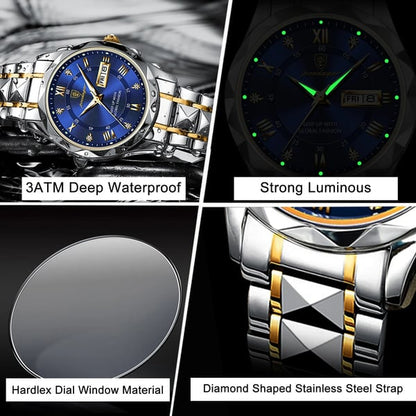 Skorter | 2023 Christmas Sale Hot Sale Waterproof Top Brand Luxury Men's Watch with Luminous