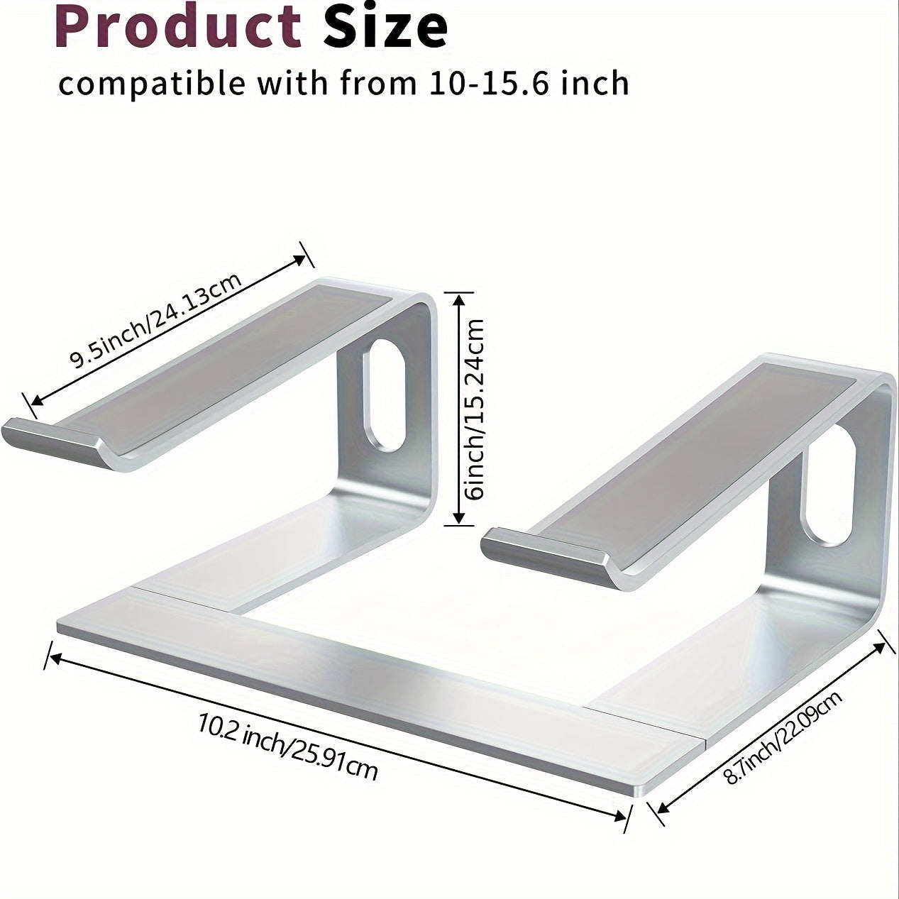 Skorter | Aluminium Laptop Stand – Ergonomic and Ventilating