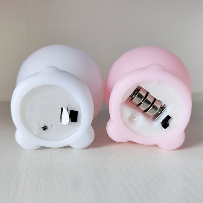 Skorter | BunnyBright - Large Head Rabbit LED Table Lamp with Battery Operation and Anime Design