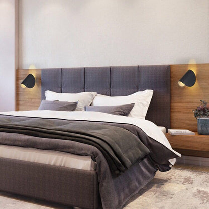 Skorter | Eveline Modern Geometric LED 4 Color Wall Light Indoor/Outdoor Metal