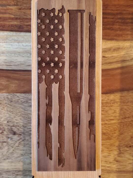 Skorter | 2nd Amendment wooden box
