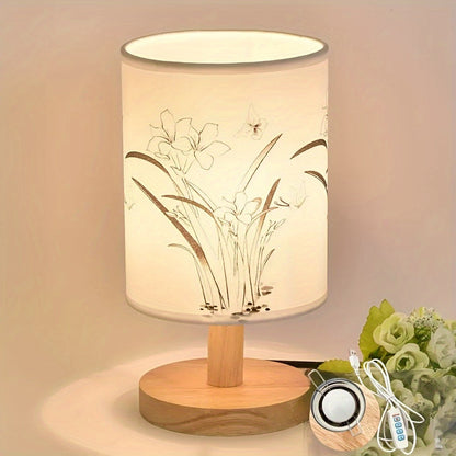 Skorter | HoutLys - Adjustable LED Table Lamp with USB Power