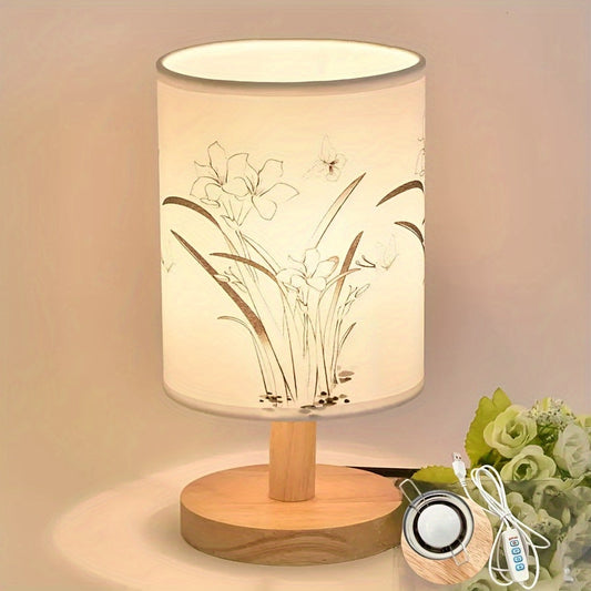 Skorter | HoutLys - Adjustable LED Table Lamp with USB Power