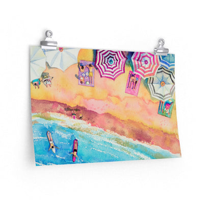 Skorter | Day at the Beach Premium Matte horizontal posters - 5 Sizes