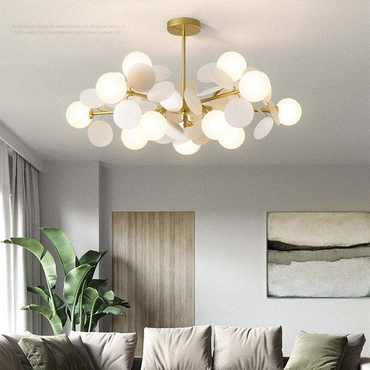 Skorter | Flower Branch Chandelier Living Room