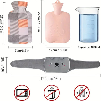 Skorter | Fluffy Hot Water Bottle Belt