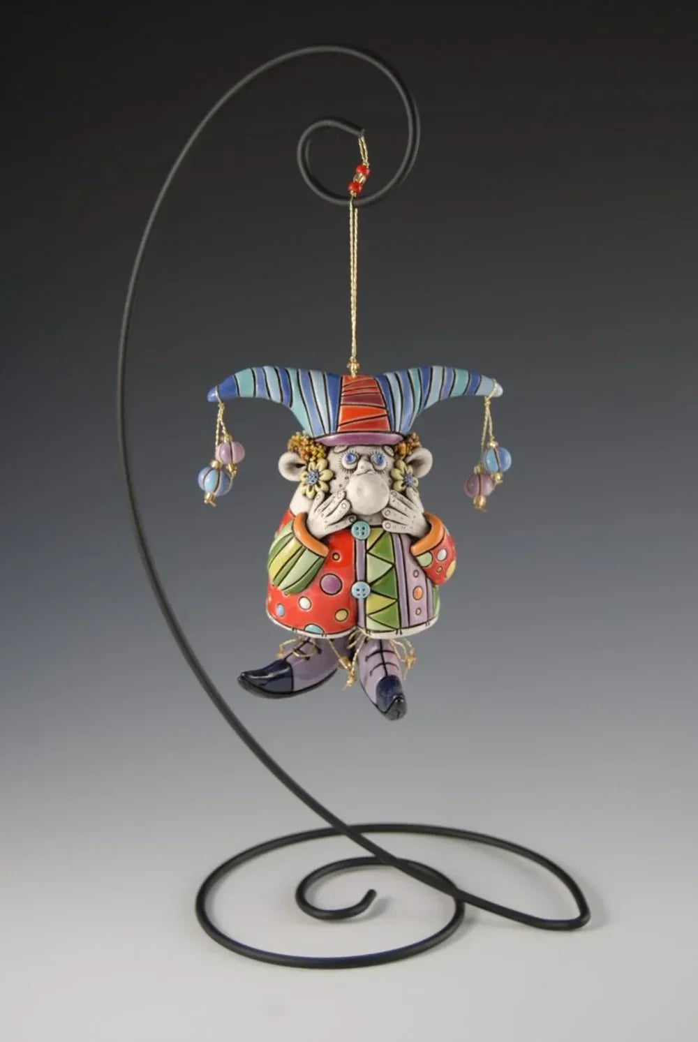 Skorter | Colorful Jester Bell Ornaments