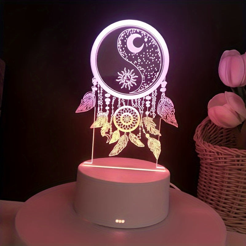 Skorter | DreamLight - 3D Dreamcatcher LED Table Lamp