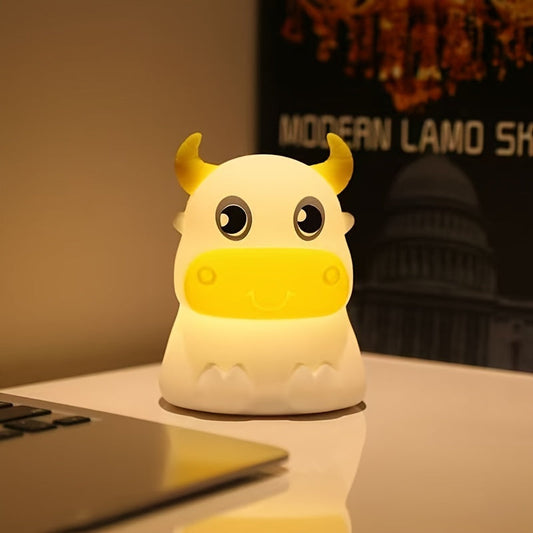 Skorter | SwanLight - Creative Swan Neck Table Lamp with LED Lighting and Comic Pattern