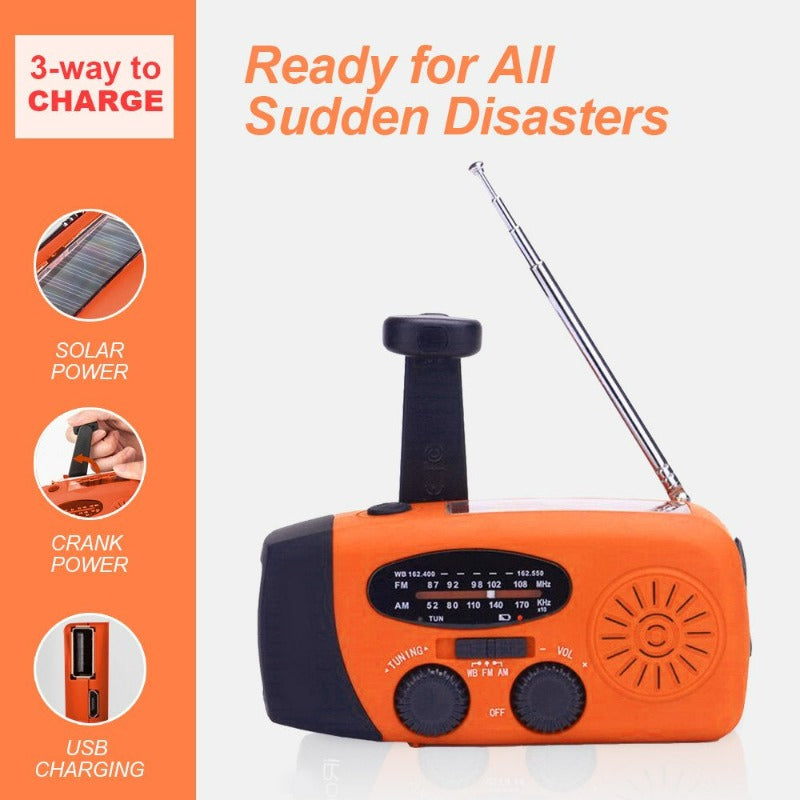 Skørter | Portable emergency radio