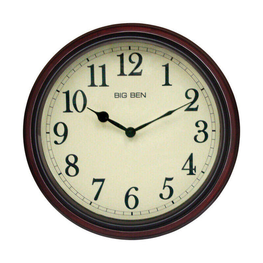 Skorter | TimelessWood - Classic Wall Clock in Brown