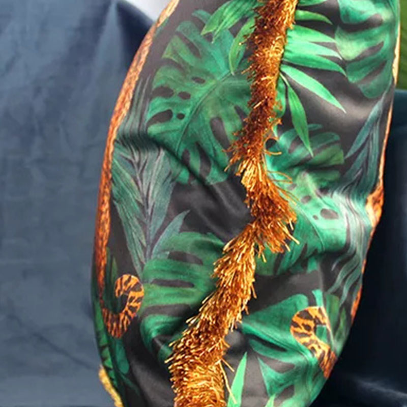 Skorter | Animal Pattern Tassel Sofa Pillowcase