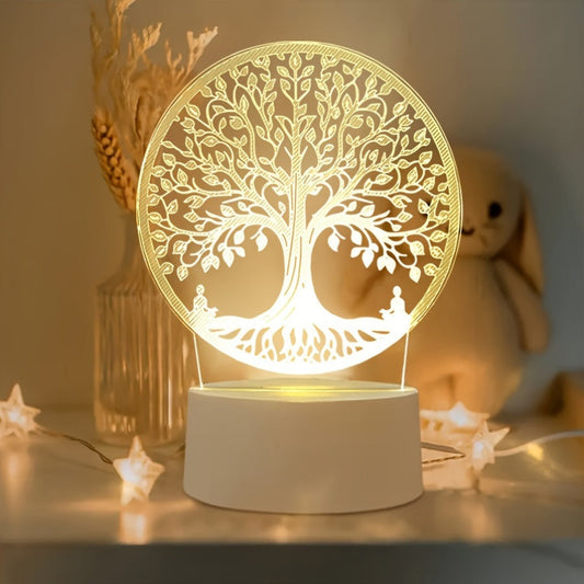 Skorter | BoomLamp - 3D Acrylic Night Lamp USB-Powered