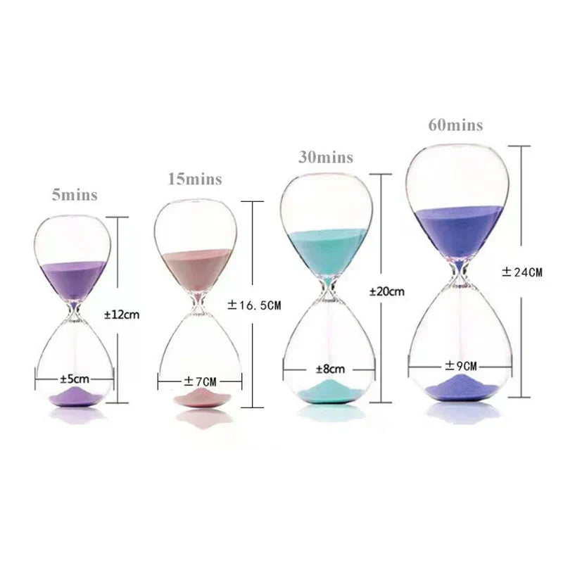 Skorter | Creative transparent hourglass made of glass