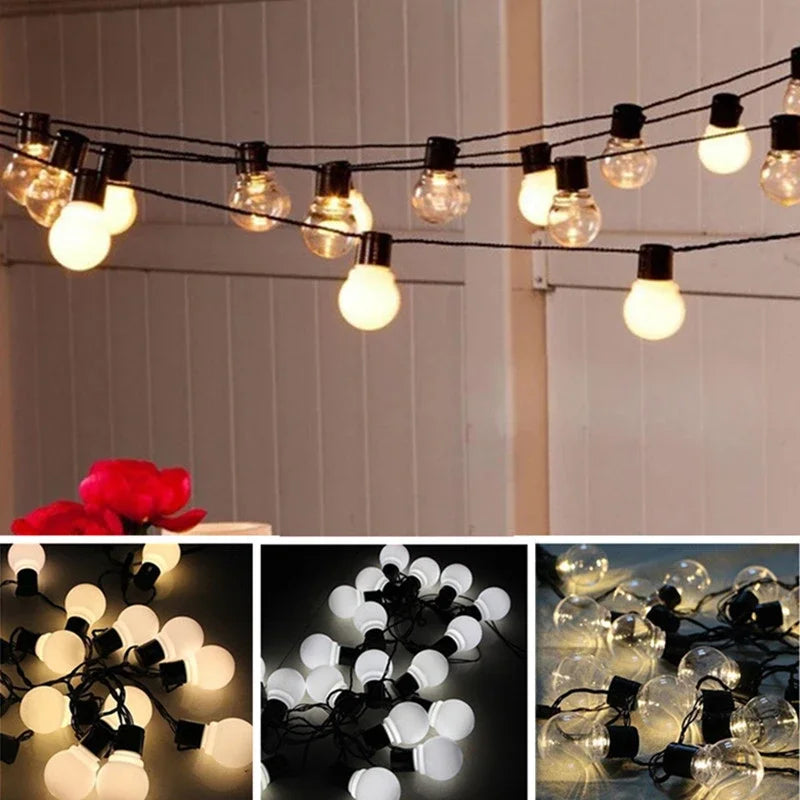 Skorter | LED Solar String Lights for Outdoor – Eco-Friendly Garden and Terrace Lighting