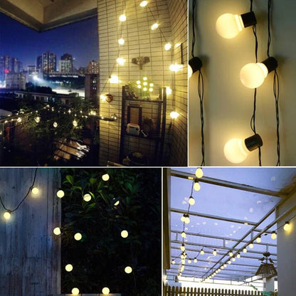 Skorter | LED Solar String Lights for Outdoor – Eco-Friendly Garden and Terrace Lighting