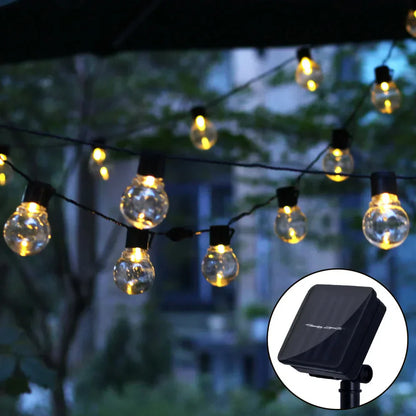 Skorter | LED Solar String Lights for Outdoor – Eco-Friendly Garden and Terrace Lighting