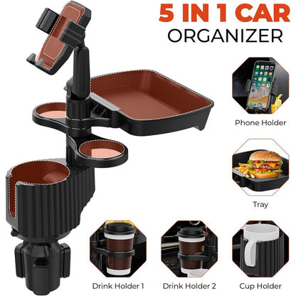 Skorter | 5-in-1 Car Organizer & Cup Holder
