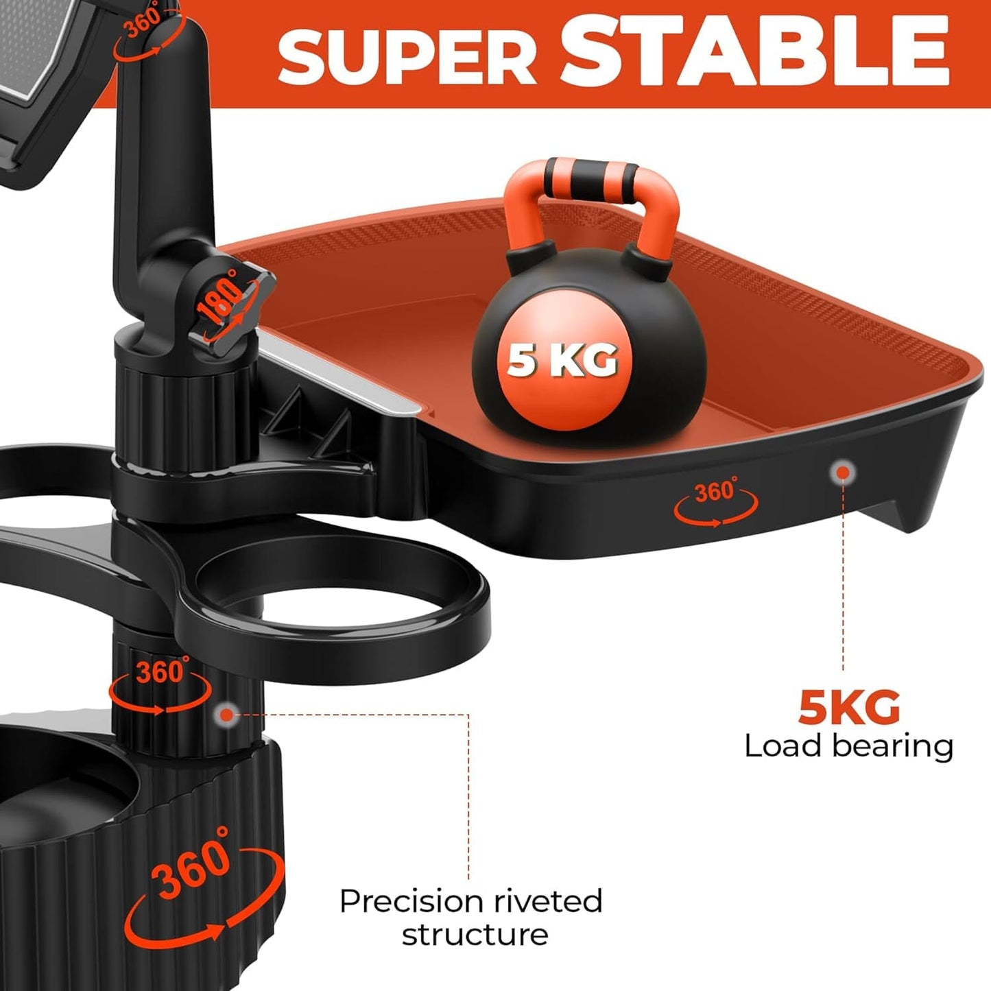 Skorter | 5-in-1 Car Organizer & Cup Holder