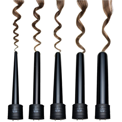 Skorter | 5-in-1 Curling Iron Set Hair Curling Iron Set With 5 Interchangeable Barrels