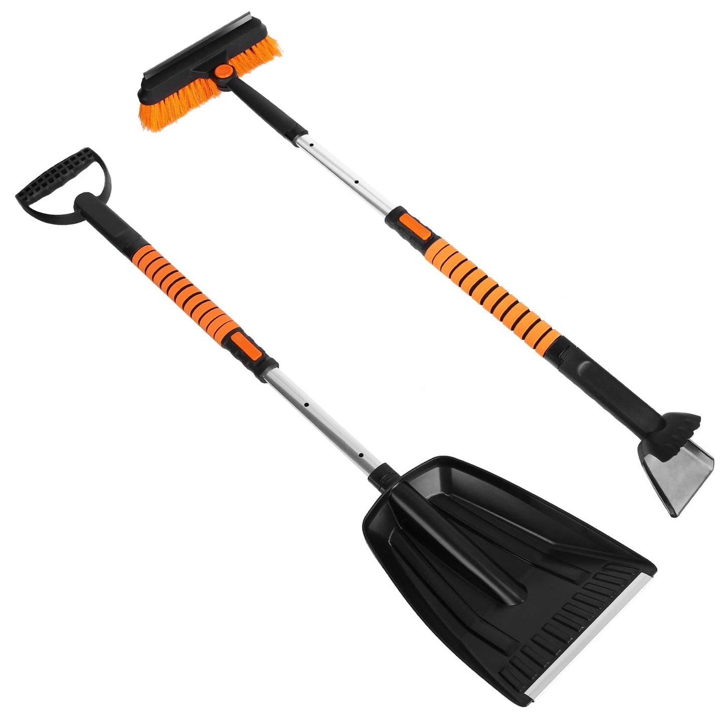 Skorter | 5-in-1 Detachable 180° Adjustable Ice Scraper Snow Shovel
