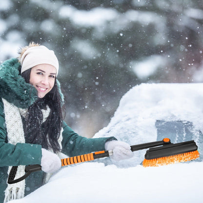 Skorter | 5-in-1 Detachable 180° Adjustable Ice Scraper Snow Shovel