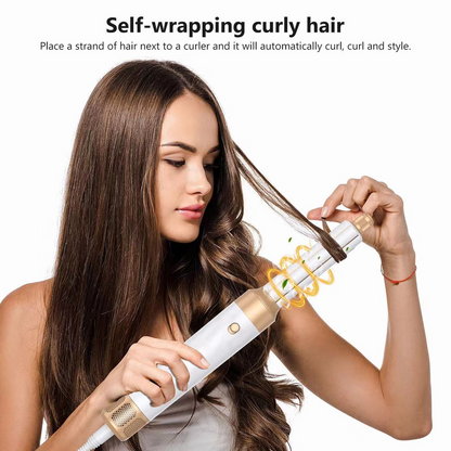 Skorter | 7-in-1 Airwrap Hair Styler | Multi-Functional Styling Tool for Curls, Waves & Straightening