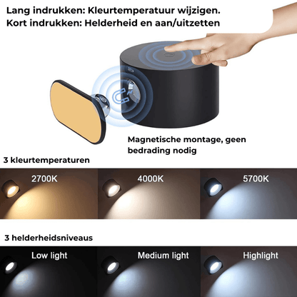 Skorter | Flexilight - Wireless Rechargeable 360 Wall Lamp