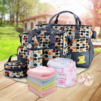 Skorter | 5-Pack: Baby Diaper Bag Set