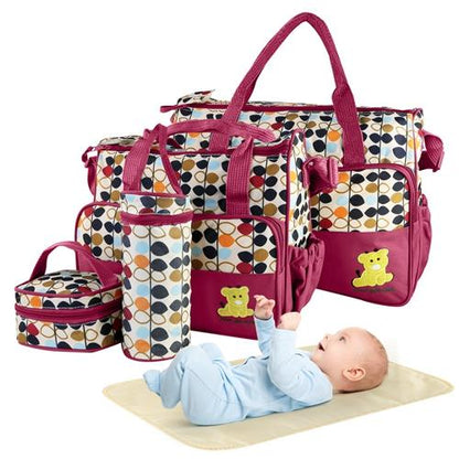 Skorter | 5-Pack: Baby Diaper Bag Set