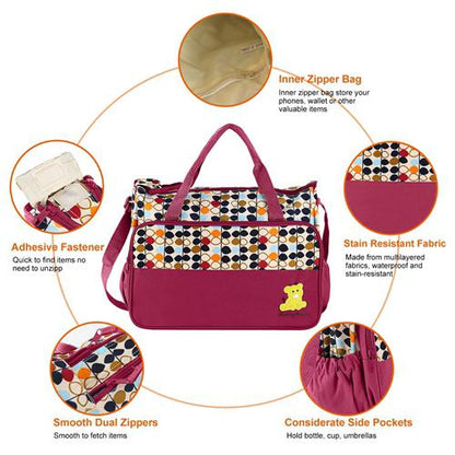 Skorter | 5-Pack: Baby Diaper Bag Set