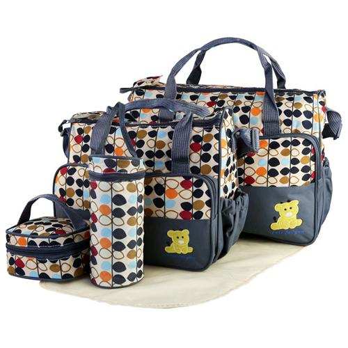 Skorter | 5-Pack: Baby Diaper Bag Set