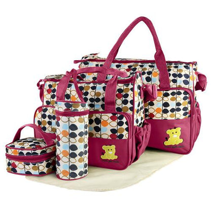 Skorter | 5-Pack: Baby Diaper Bag Set