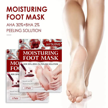 Skorter | 5-Pack: JAYSUING AHA 30% BHA 2% Peeling Solution Foot Mask