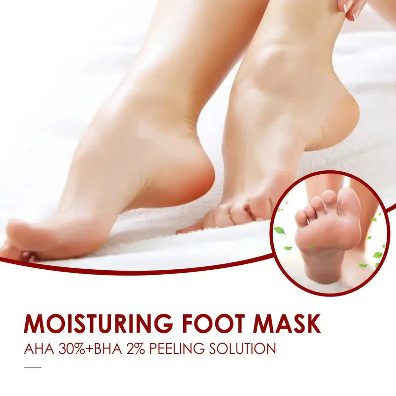 Skorter | 5-Pack: JAYSUING AHA 30% BHA 2% Peeling Solution Foot Mask