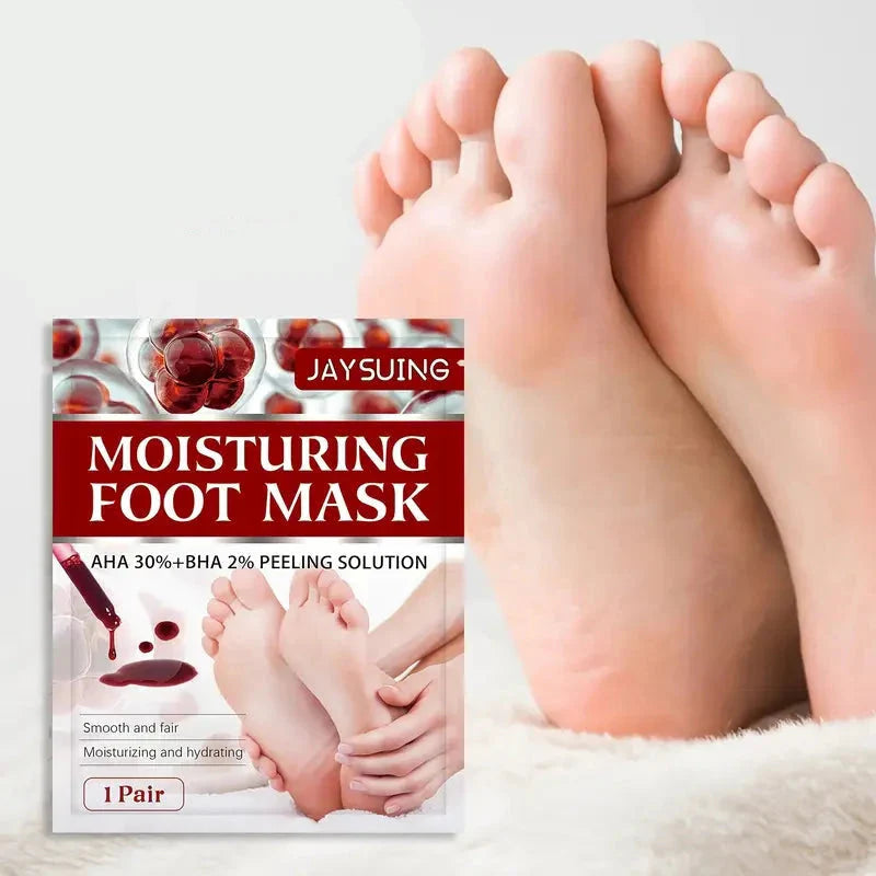 Skorter | 5-Pack: JAYSUING AHA 30% BHA 2% Peeling Solution Foot Mask