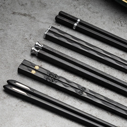 Skorter | DineLux – Luxurious Chopstick Set with Refined Designs (5 Pairs)