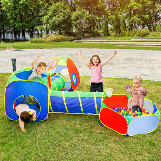 Skorter | 5-piece: Pop Up Playhouse Kids Ball Pit Tent