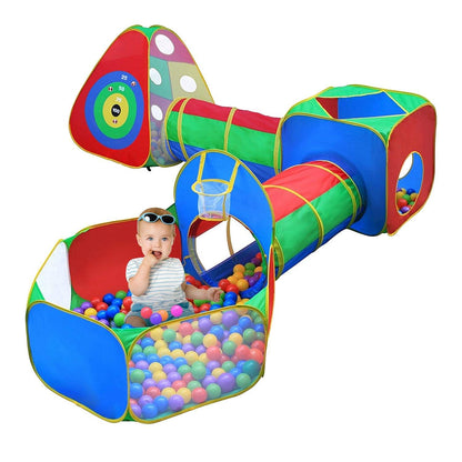 Skorter | 5-piece: Pop Up Playhouse Kids Ball Pit Tent