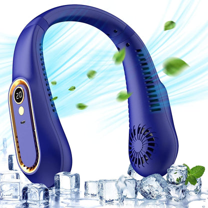 Skorter | 5 Speeds Adjustable USB Rechargeable Battery Powered Personal Neck Fan