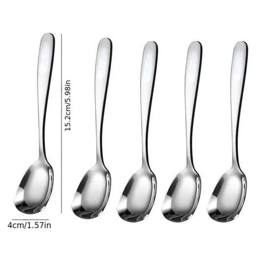 Skorter | Bulk Spoon Set | Stainless Steel + Square Head