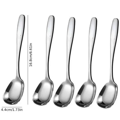 Skorter | Bulk Spoon Set | Stainless Steel + Square Head