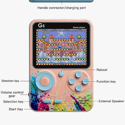 Skorter | 500 Game Mini Handheld Retro Portable Video Game Console