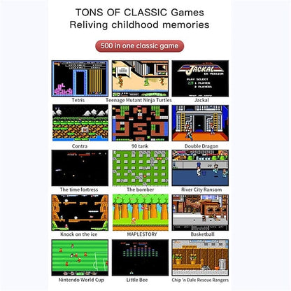 Skorter | 500 Game Mini Handheld Retro Portable Video Game Console