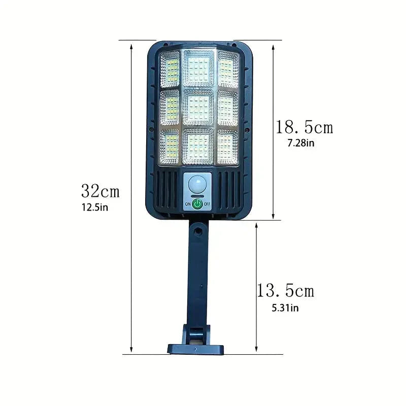 Skorter | 5000LM Solar Floodlight Twilight to Dawn, Solar Powered Outdoor Lights with Security Motion Sensor