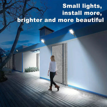 Skorter | 5000LM Solar Floodlight Twilight to Dawn, Solar Powered Outdoor Lights with Security Motion Sensor