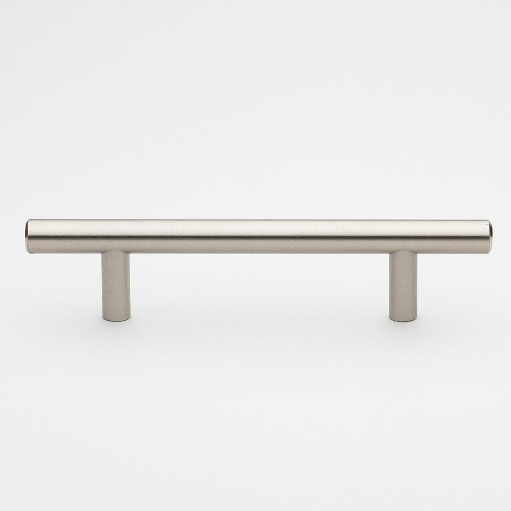 Skorter | Brushed Nickel Modern Stainless Steel Drawer Hardware T-Bar Handles