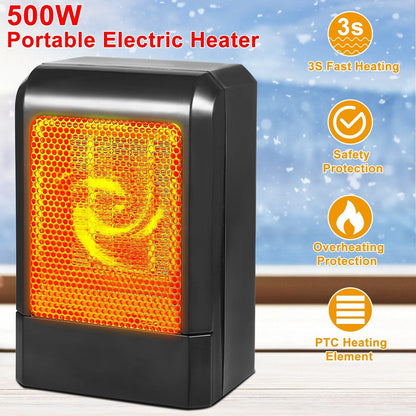 Skorter | 500W Ceramic Portable Electric Heater
